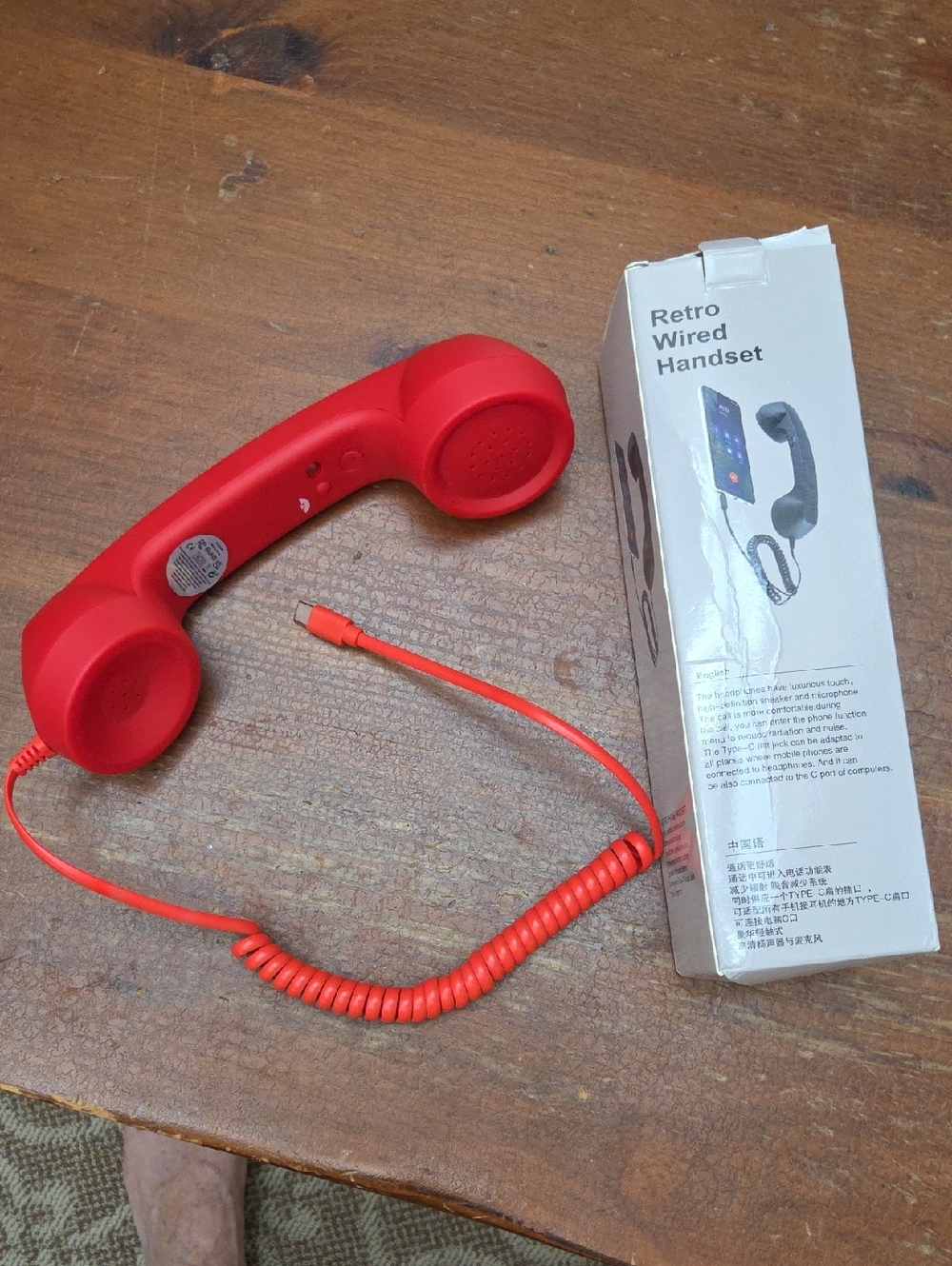Retro Wired Handset NIB